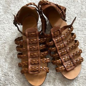 Brown Zara sandals , size 36.5